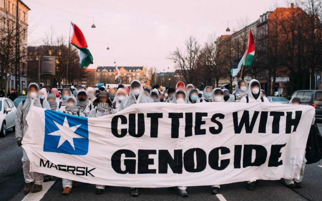 Rødt Venstre bakker op om aktivisterne ved “Cut Ties With Genocide”